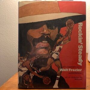 Vintage EUC Walt Frazier Rockin Steady “ A guide to basketball & cool”